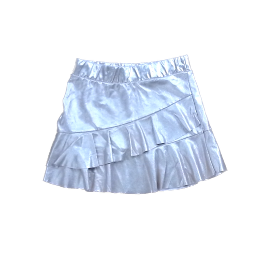 Rockets Of Awesome Girls Rose Gold Suede Skirt Size: 6 - 7 Years Rose Gold Suede