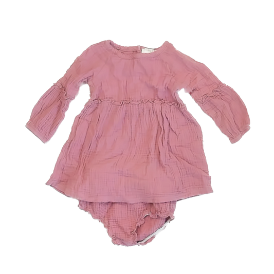 Chelsea & Violet Girls Girls Rose Long Sleeve Shirt Size: 18 Months Rose