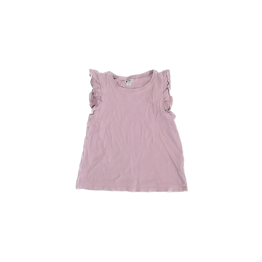 H&M Girls Rose Tank Top Size: 4-6 Years Rose