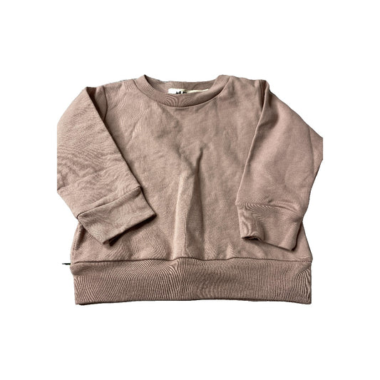 Go Gently Girls Rose Sweater Size: 6-12 months Rose