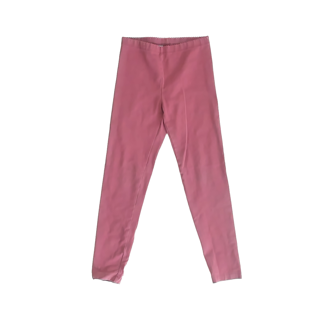 Tea Collection Girls Rose Leggings Size: 7 Years Rose