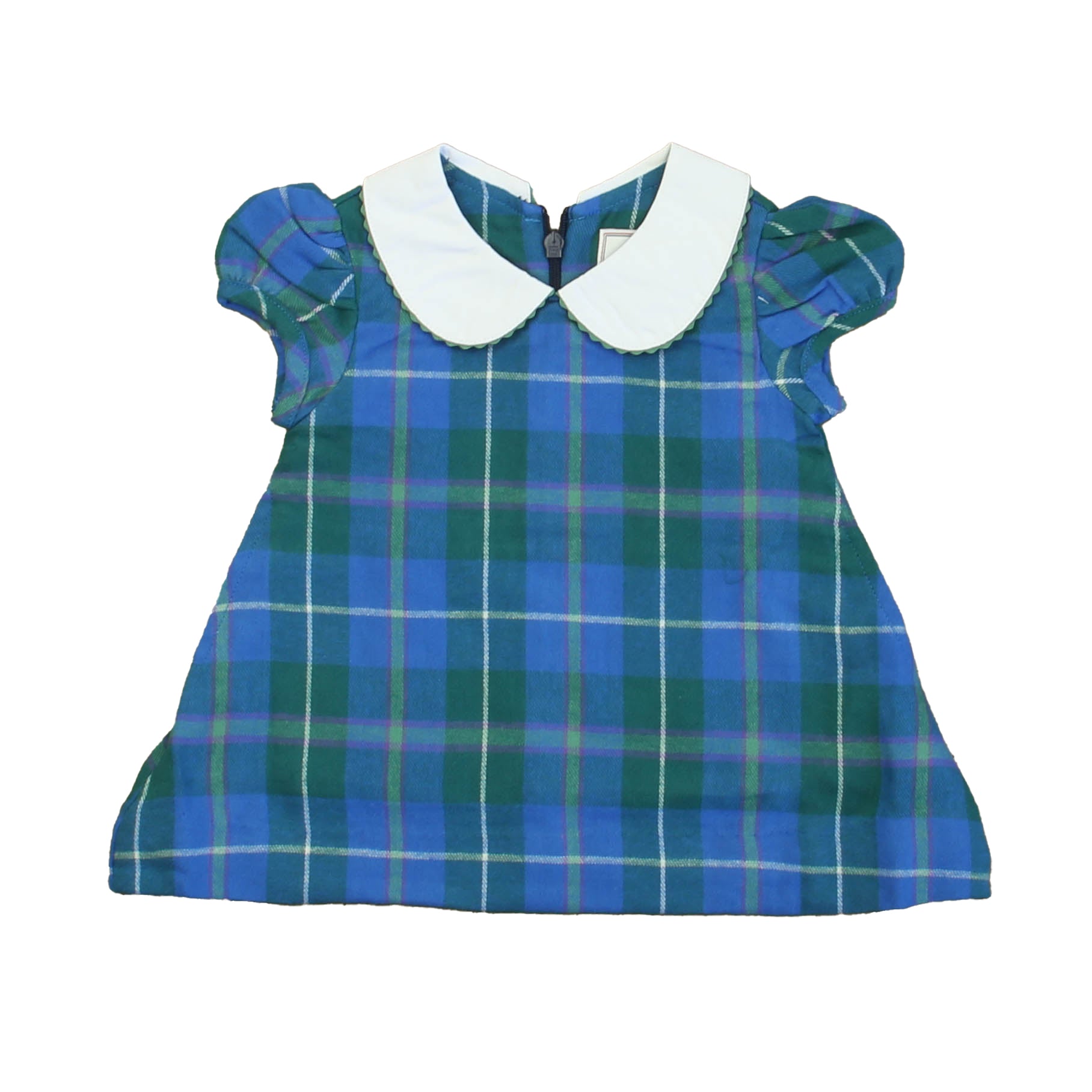 Classic Prep Girls Rowayton Plaid Dress Size: 6-9 Months Rowayton Plaid