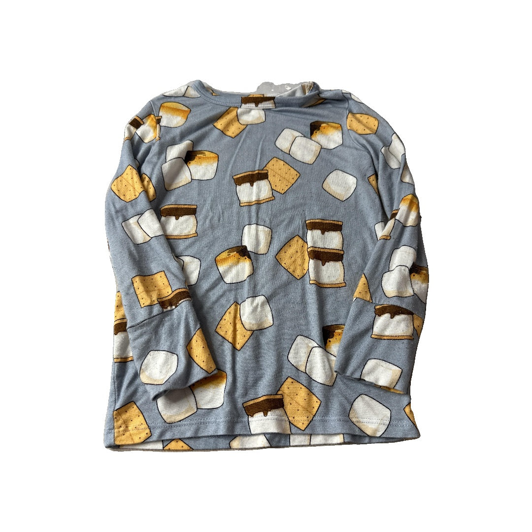 Posh Peanut Unisex Royal Blue | Food Pajamas Size: 3T Royal Blue | Food