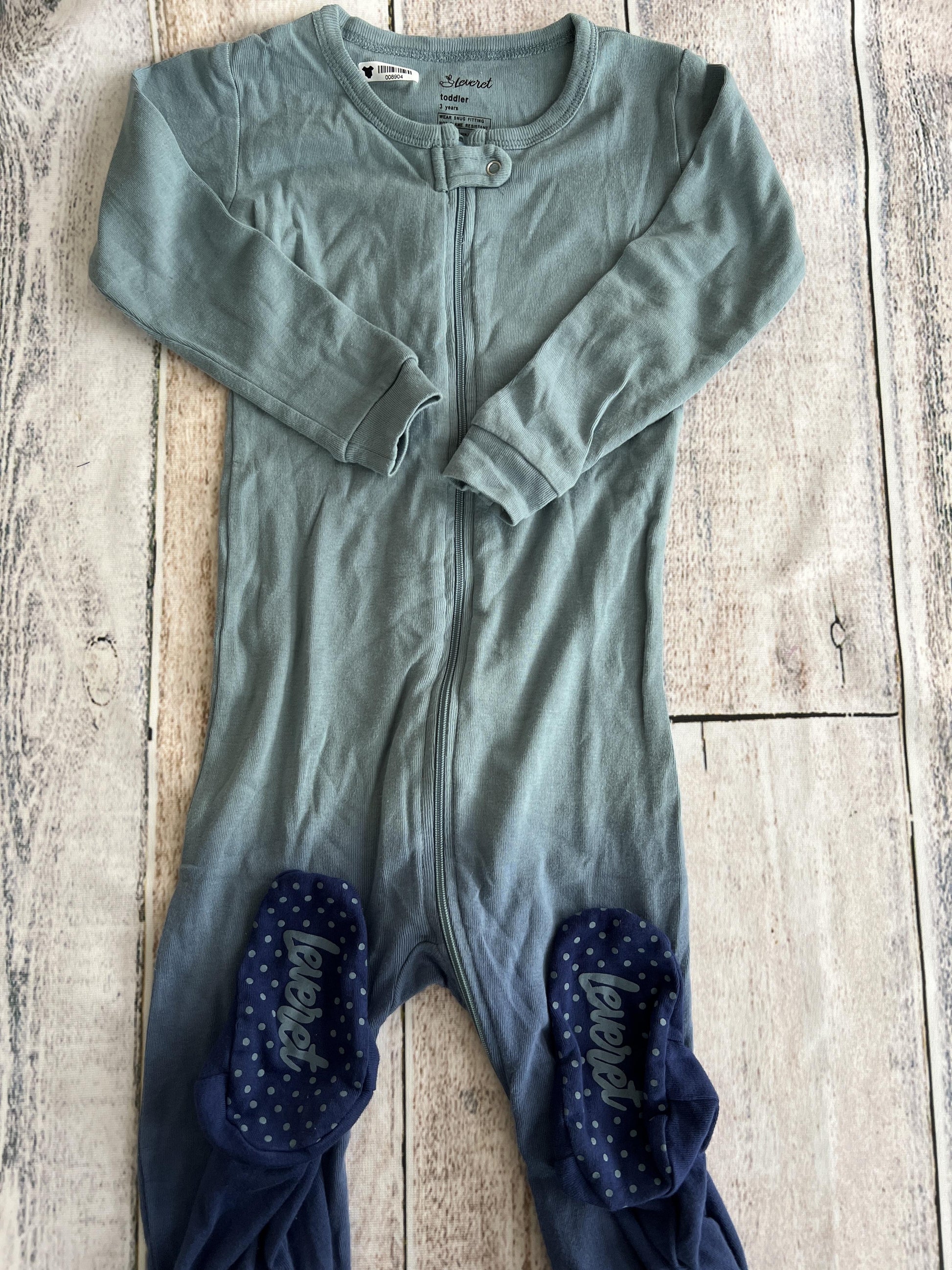 Leveret Boys Royal Blue | Light Blue | Tie Dye Pajamas Size: 3T Royal Blue | Light Blue | Tie Dye
