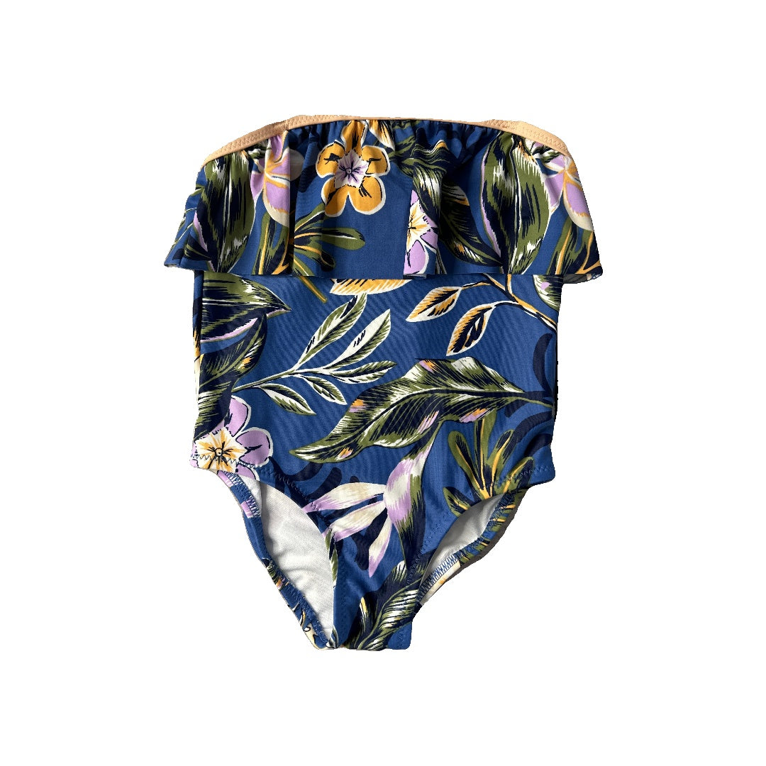 Unisex Royal Blue | light green | orange Swimwear Size: 4T Royal Blue | light green | orange