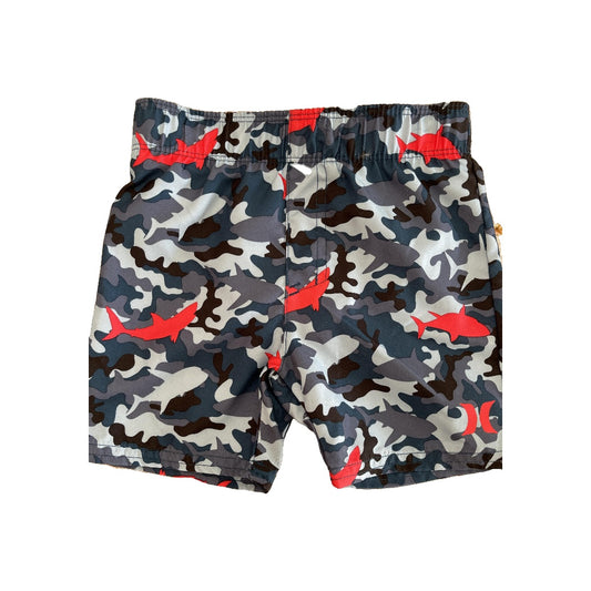 Hurley Boys Royal Blue | Red | Sharks Swimwear Size: 2T Royal Blue | Red | Sharks
