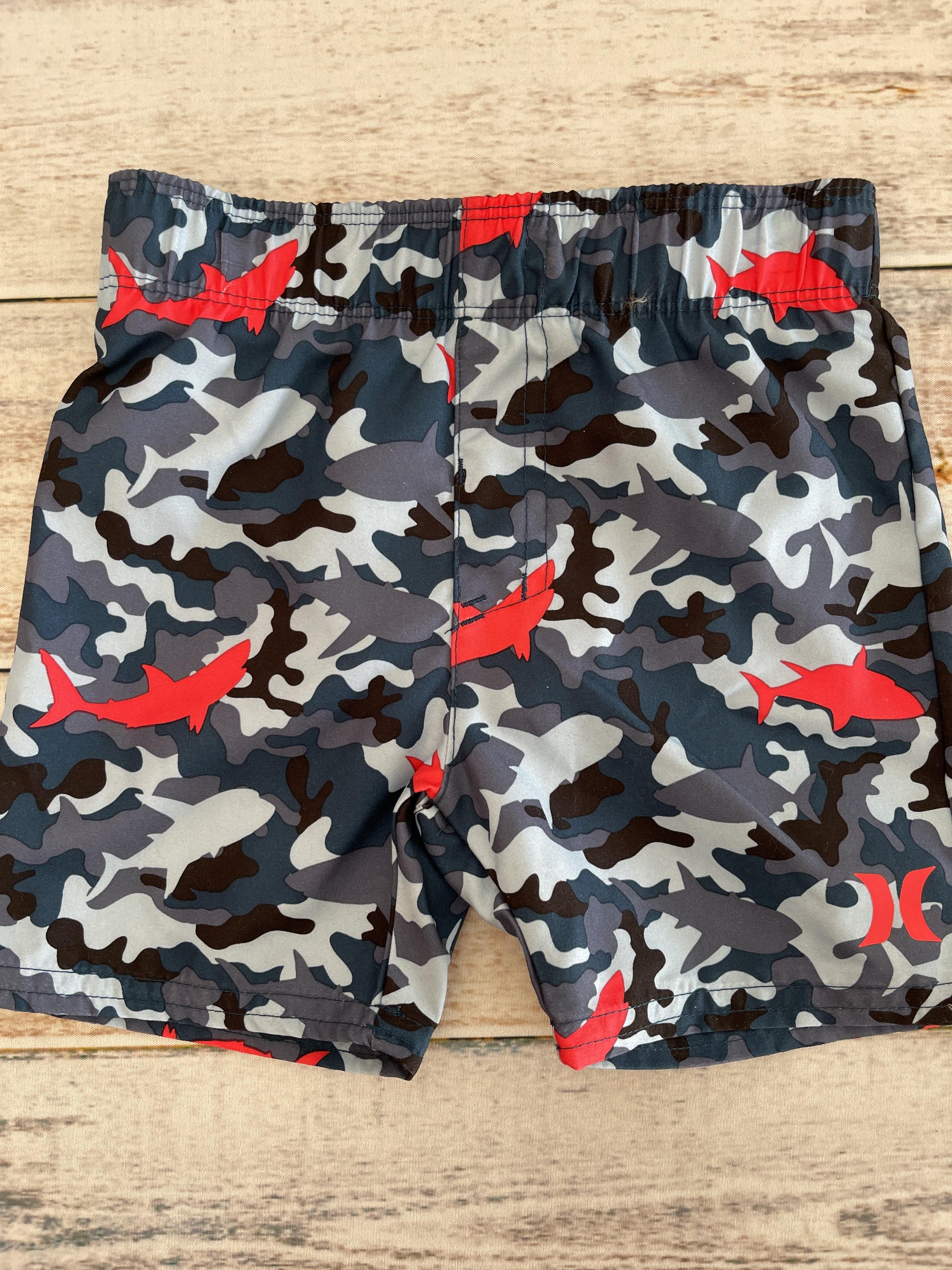 Hurley Boys Royal Blue | Red | Sharks Swimwear Size: 2T Royal Blue | Red | Sharks