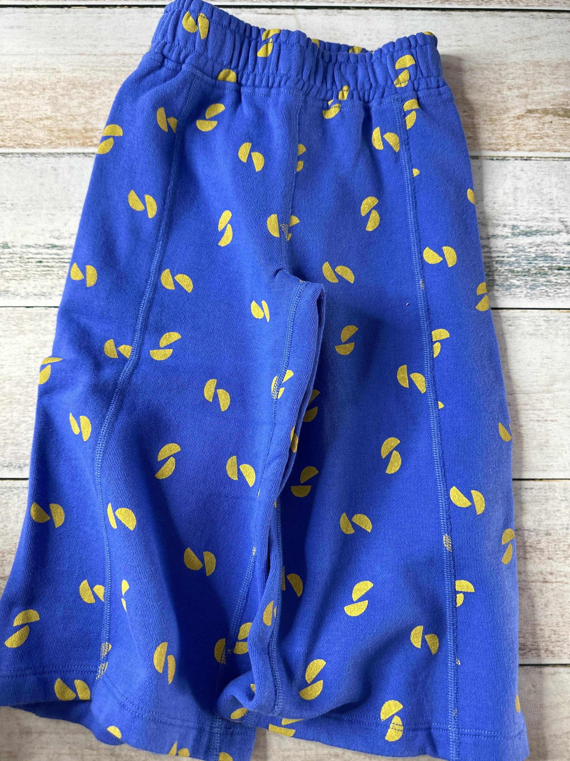 Crann Organic Unisex Royal Blue | Yellow Pants Size: 3T Royal Blue | Yellow