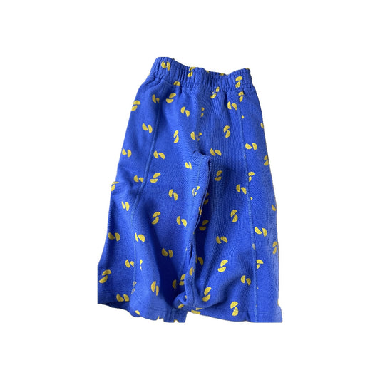Crann Organic Unisex Royal Blue | Yellow Pants Size: 3T Royal Blue | Yellow