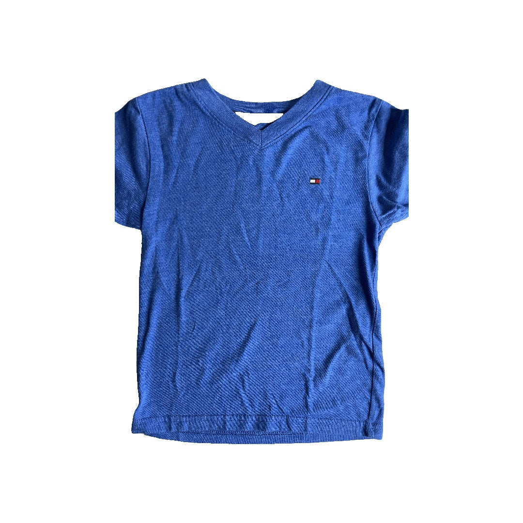 Tommy Hilfiger Boys Royal Blue T-Shirt Size: 4T Royal Blue