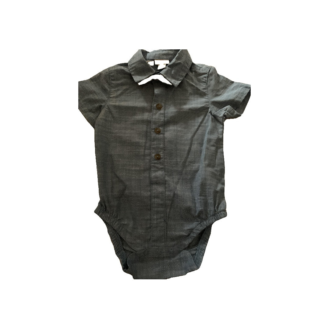 Cat & Jack Boys Royal Blue Onesie Size: 12M Royal Blue