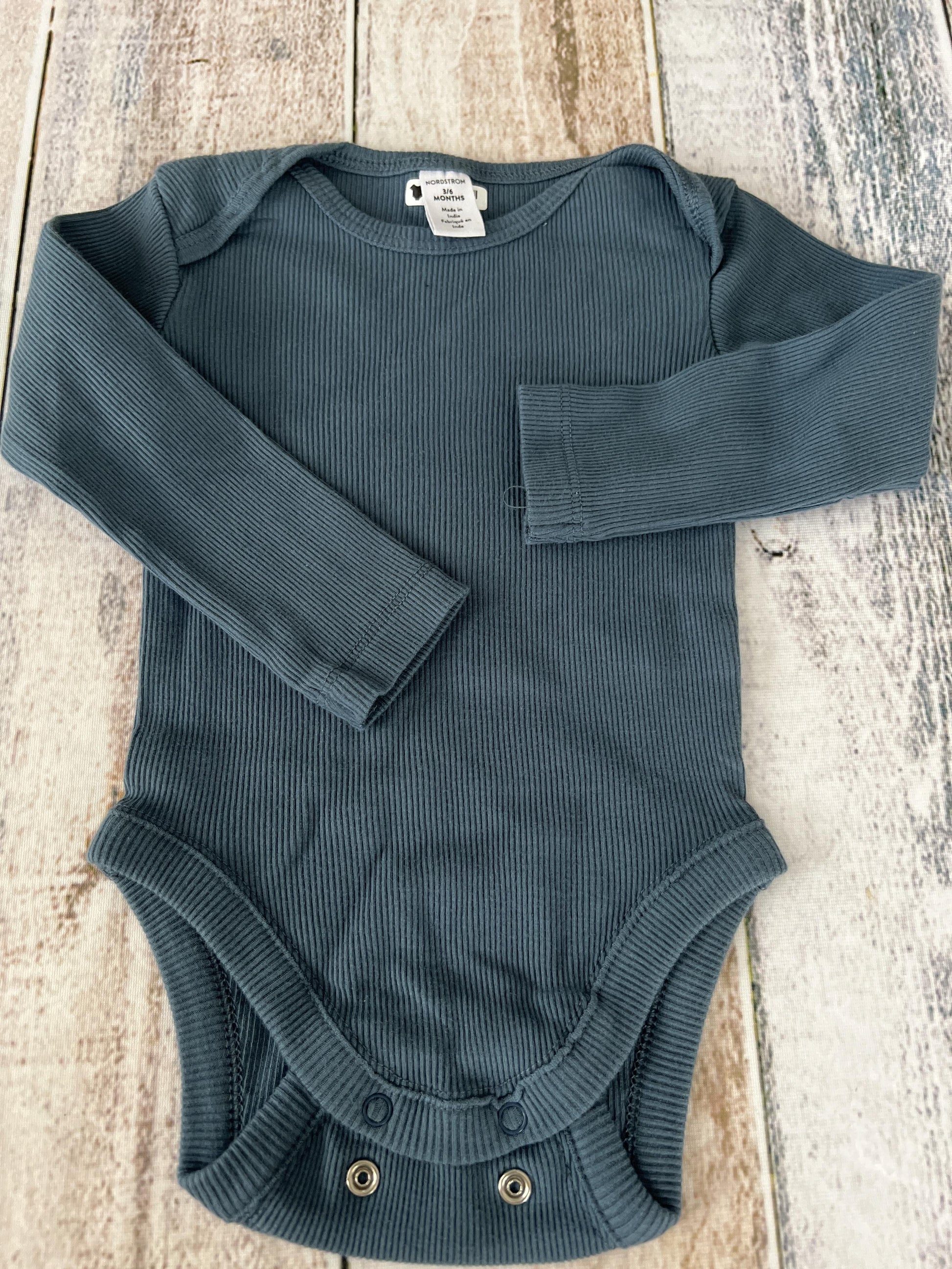 Nordstrom Boys Royal Blue Onesie Size: 3-6 months Royal Blue