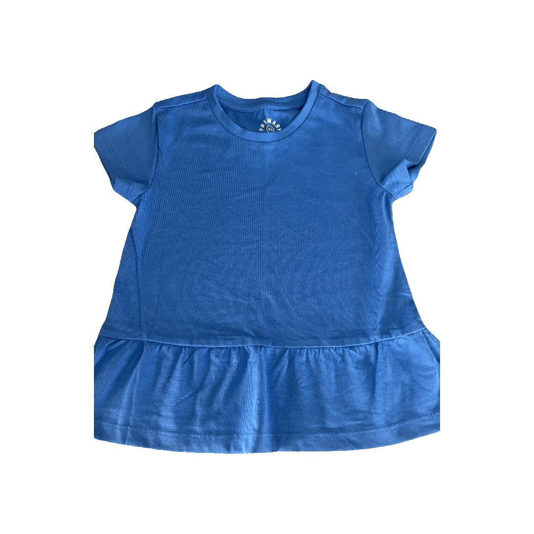 Primary Girls Royal Blue T-Shirt Size: 4T Royal Blue