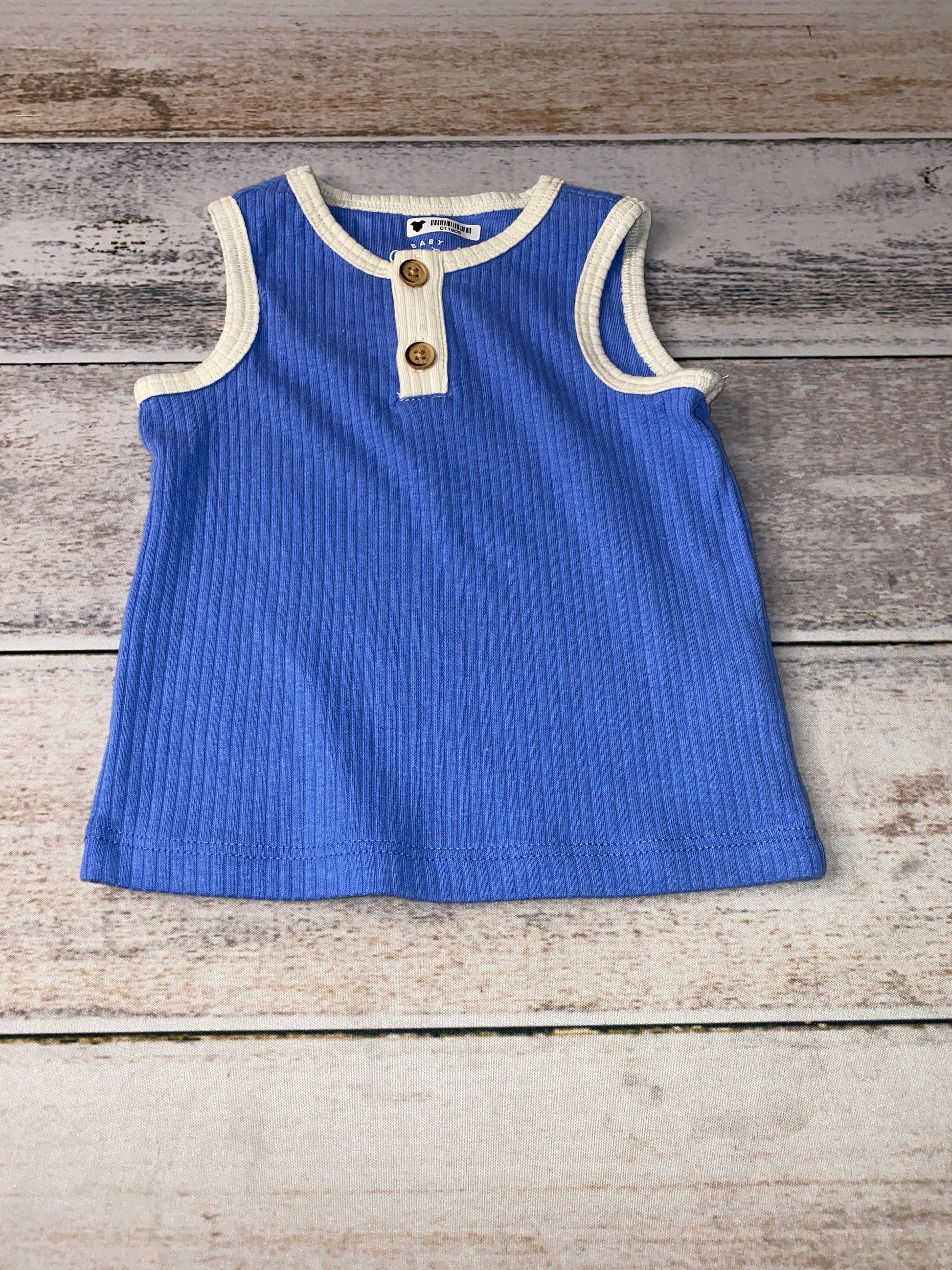 Cat & Jack Boys Royal Blue Tank Top Size: 3-6 months Royal Blue