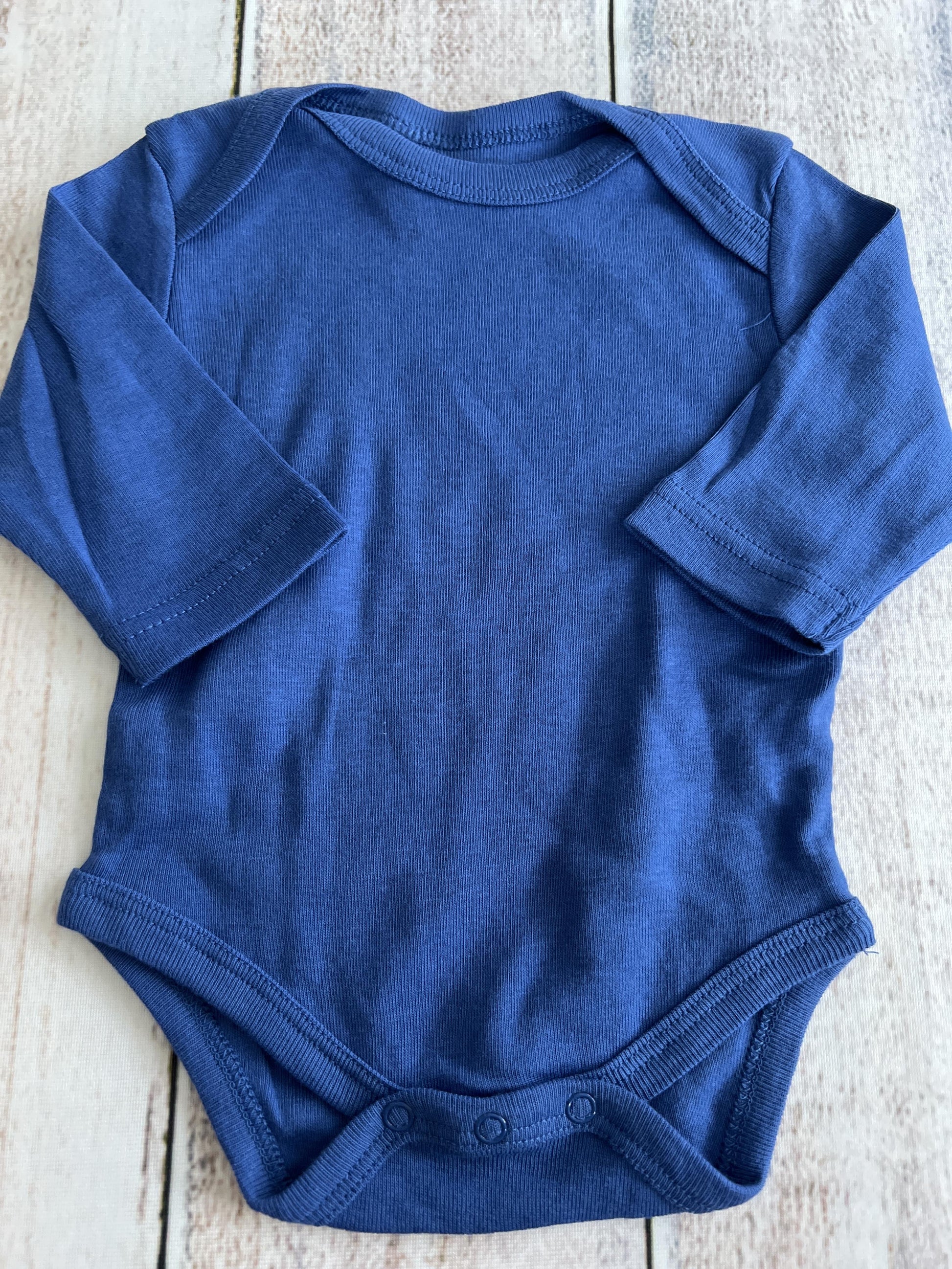 Leveret Boys Royal Blue Onesie Size: 0-3 months Royal Blue