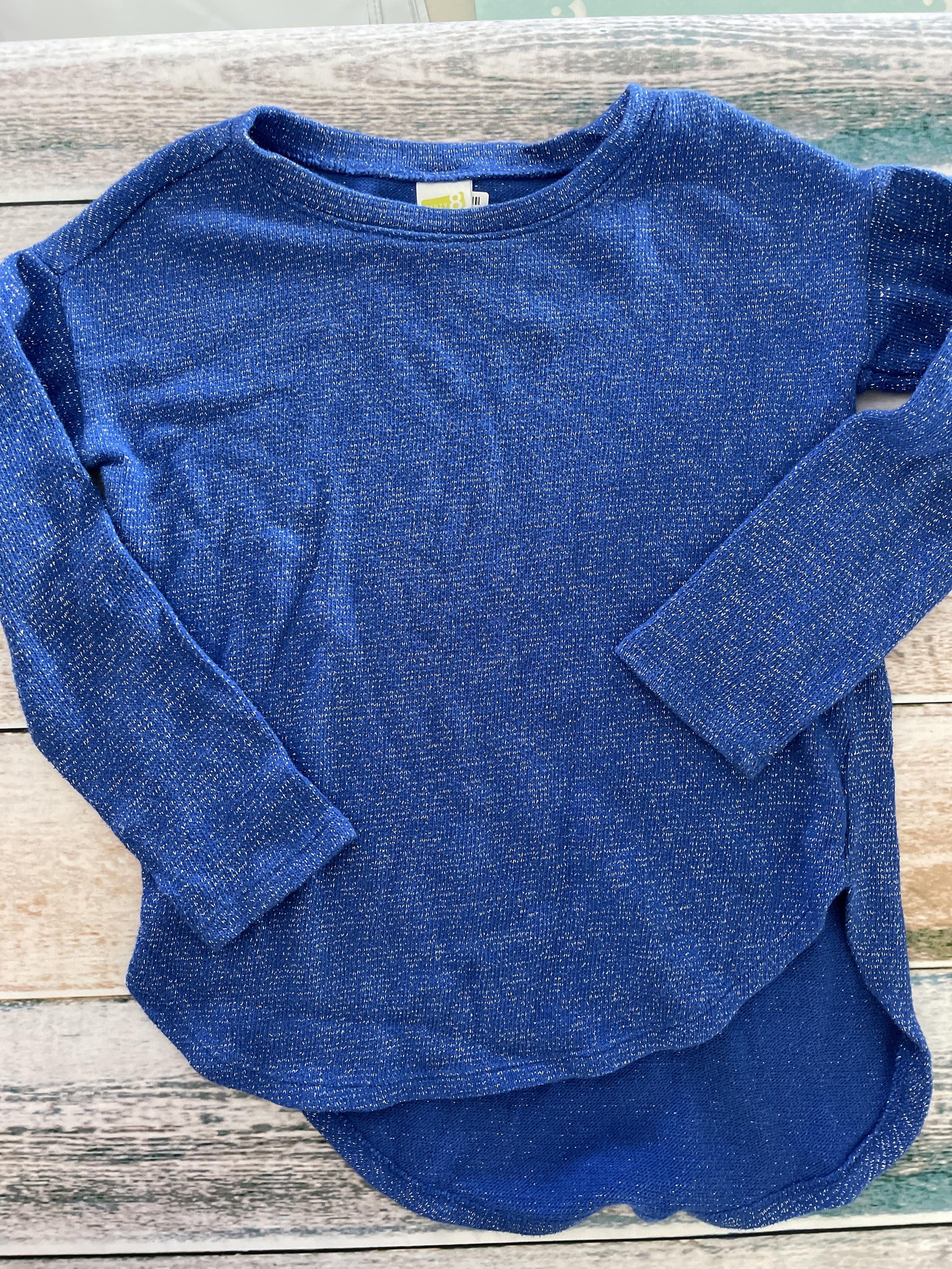 Crazy 8 Girls Royal Blue Sweater Size: 5-6 Years Royal Blue