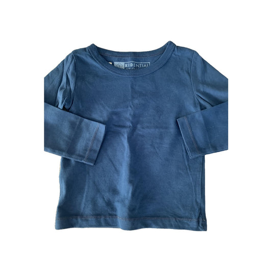 Kidential Boys Royal Blue Long Sleeve T-Shirt Size: 2T Royal Blue