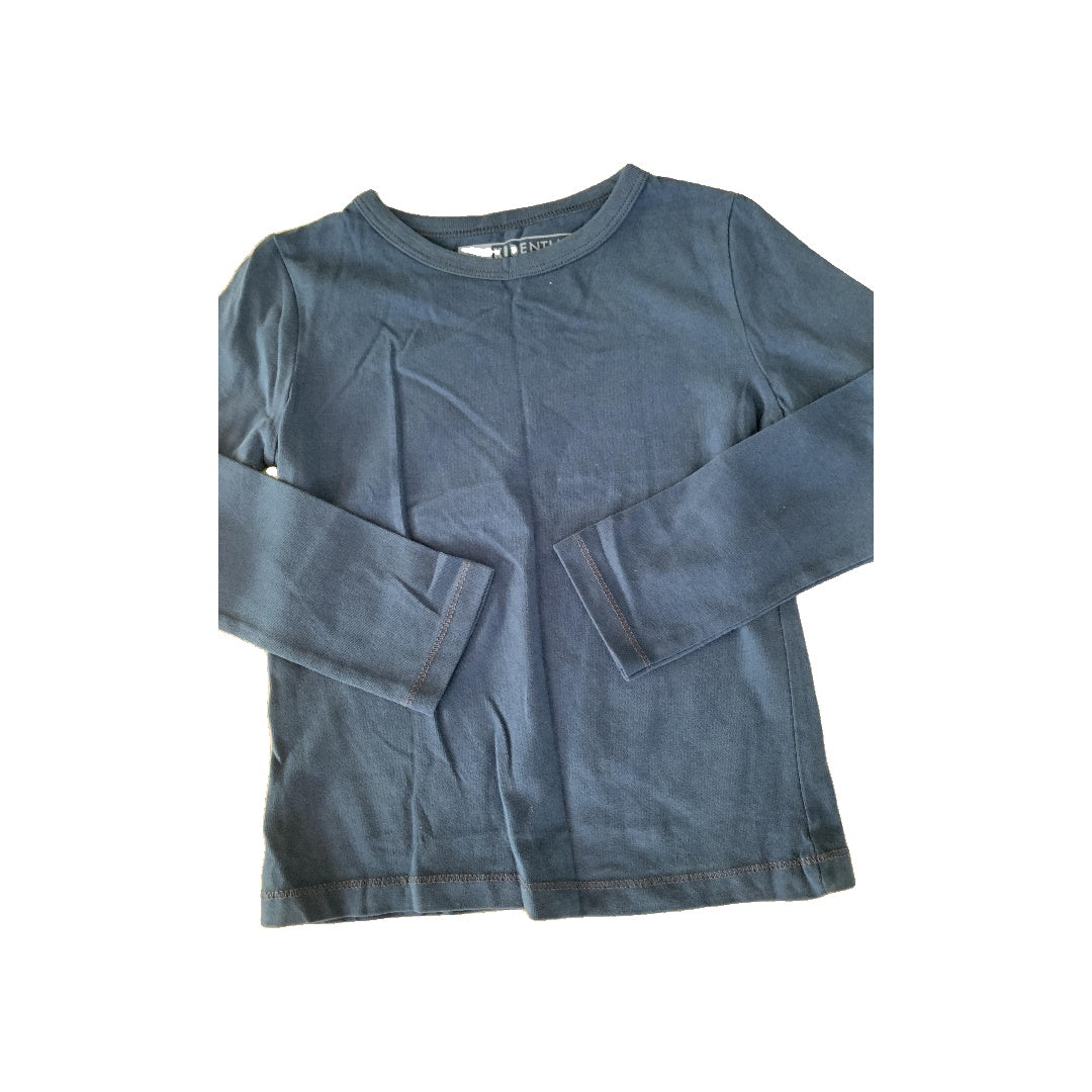 Kidential Boys Royal Blue Long Sleeve T-Shirt Size: 6 Royal Blue