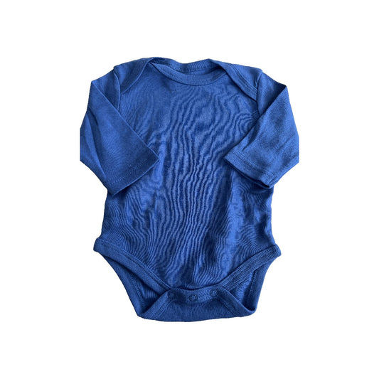 Leveret Boys Royal Blue Onesie Size: 0-3 months Royal Blue