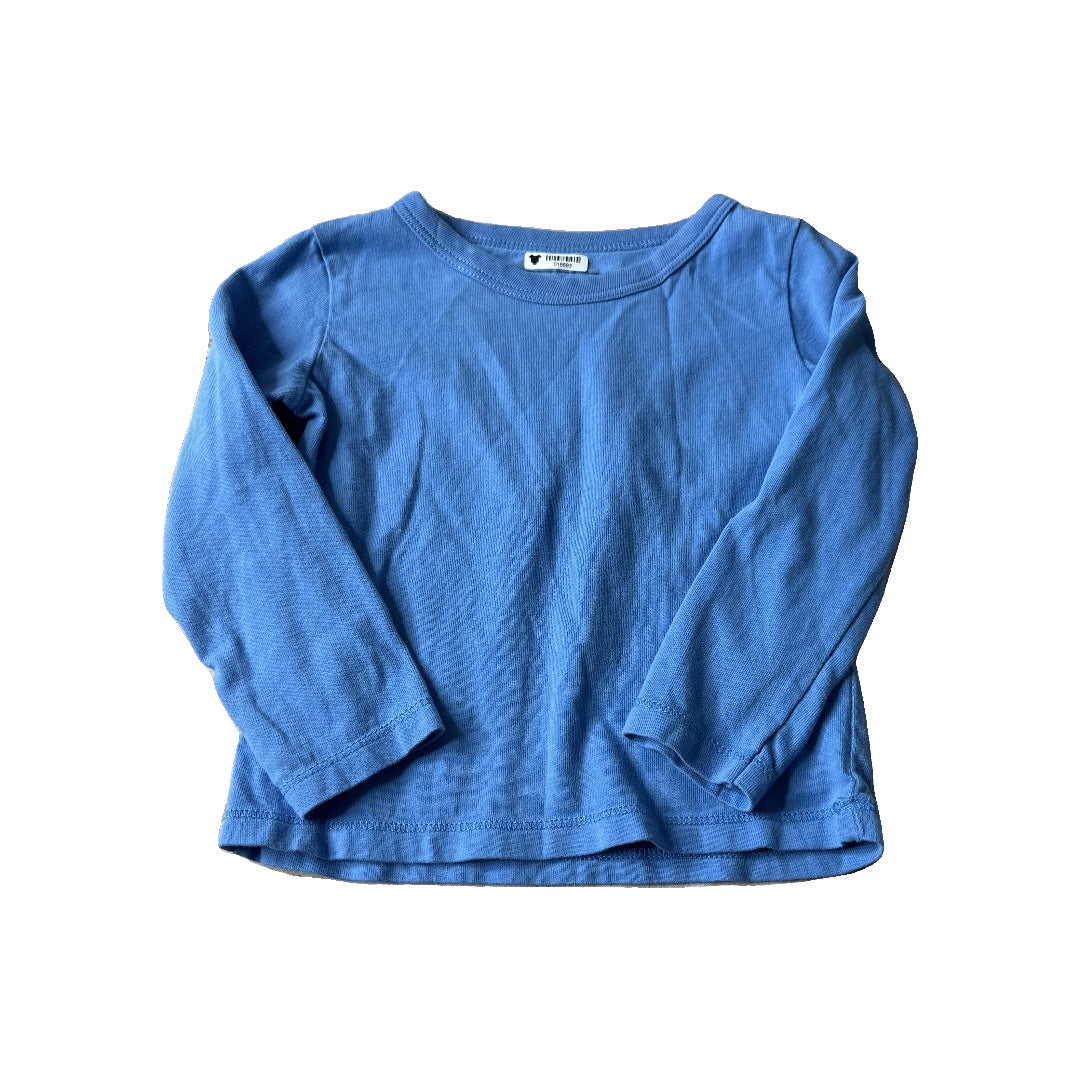 Kidential Unisex Royal Blue Long Sleeve T-Shirt Size: 2T Royal Blue