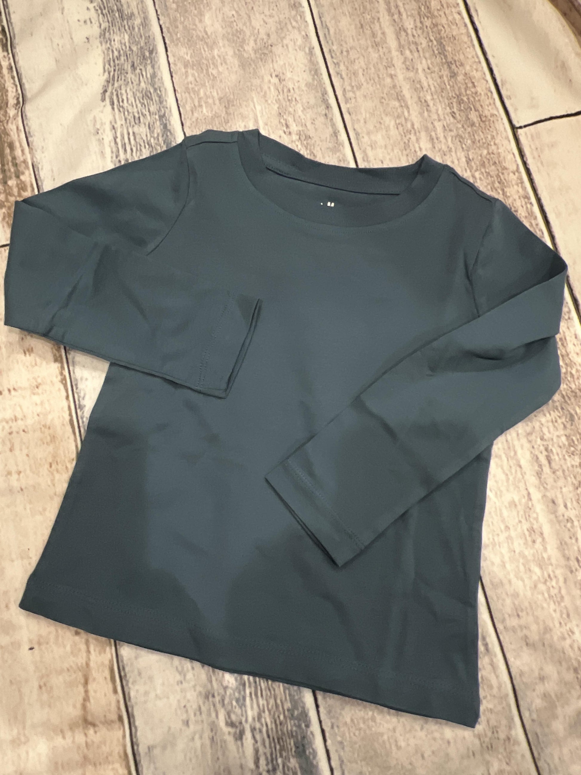 Primary Boys Royal Blue Long Sleeve Shirt Size: 2T Royal Blue