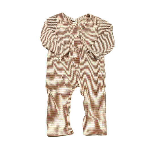 Gray Label Boys Rust Stripe Long Sleeve Outfit Size: 3-6 Month Rust Stripe