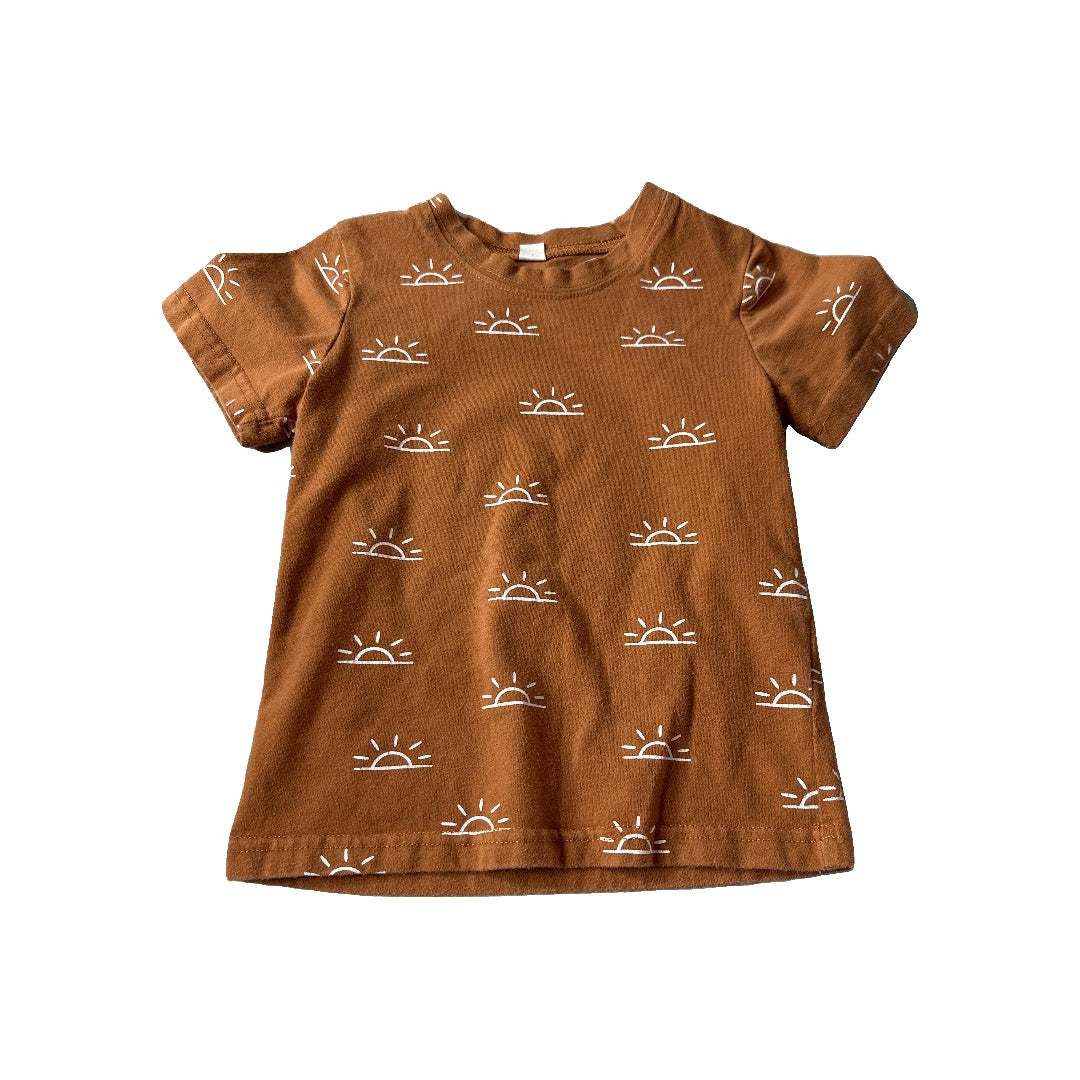 Boys Rust | Sun T-Shirt Size: 3T Rust | Sun
