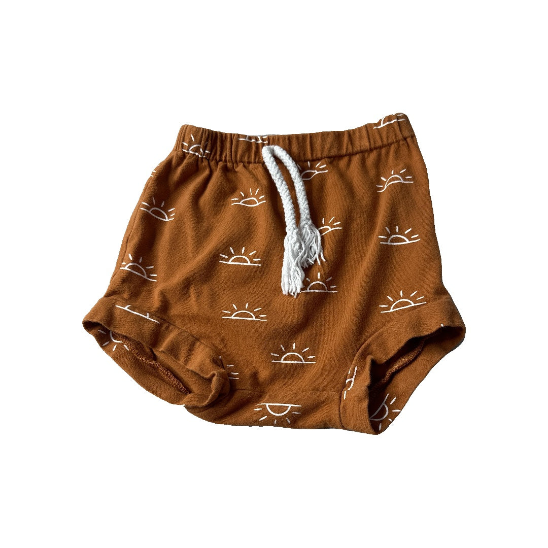Unisex Rust | Sun Shorts Size: 18-24 months Rust | Sun