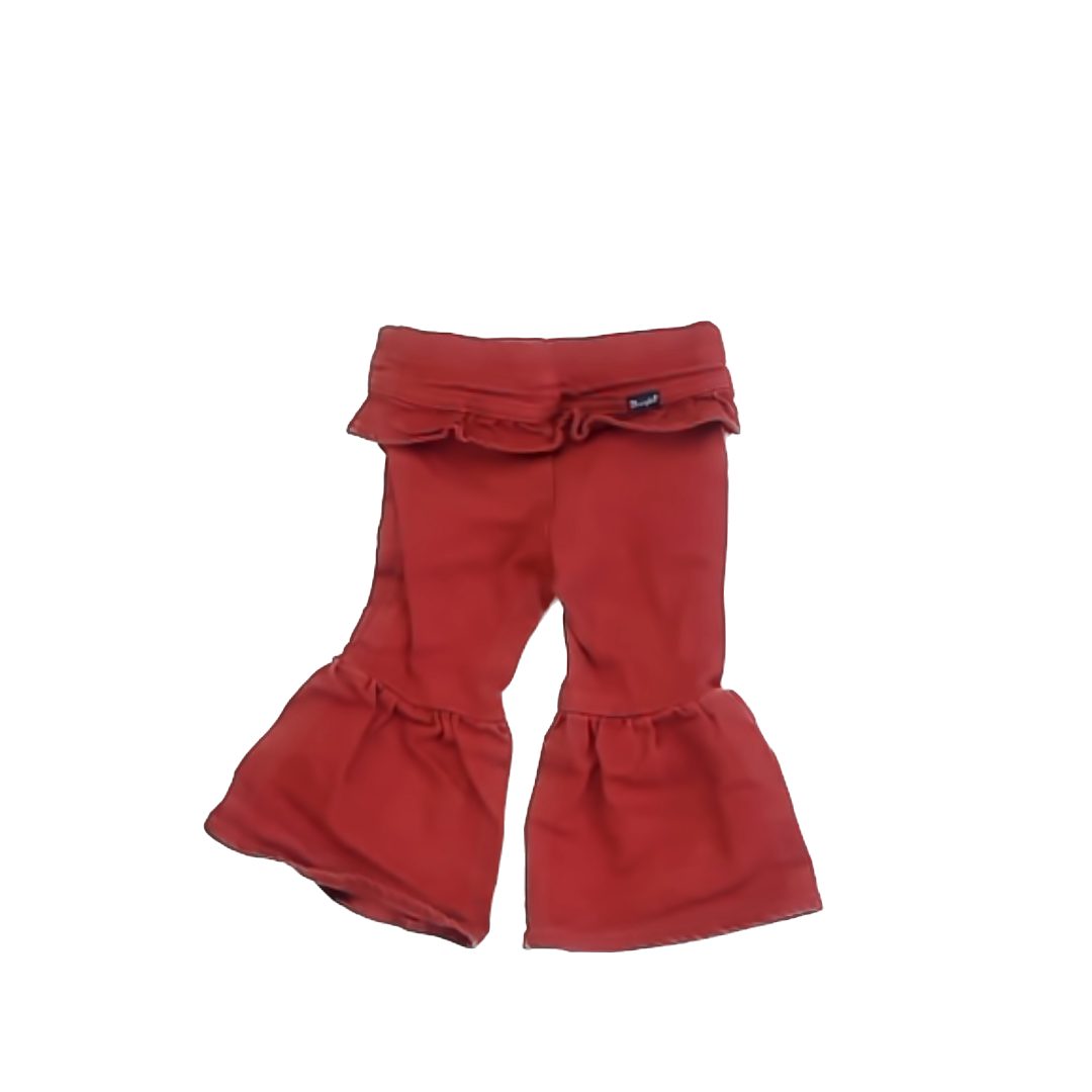Wrangler Girls Rust Jeggings Size: 12 Months Rust