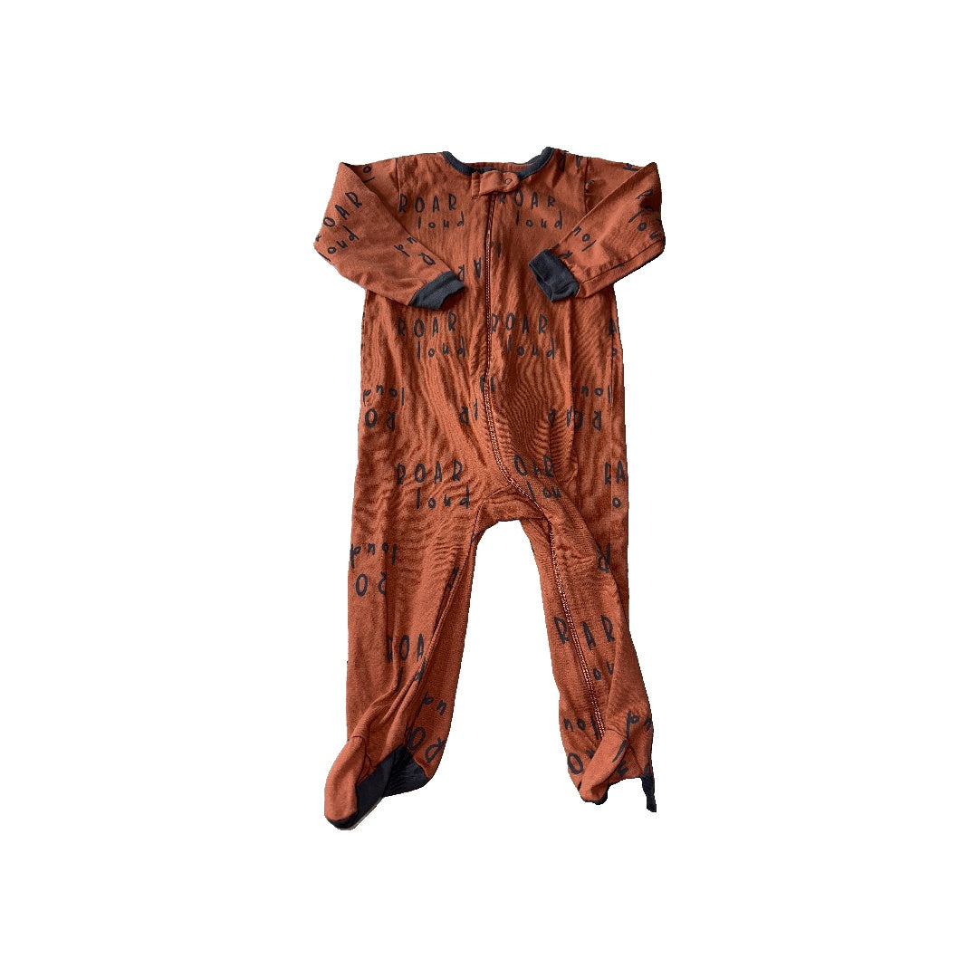 Gerber Unisex Rust Pajamas Size: 6-9 months Rust