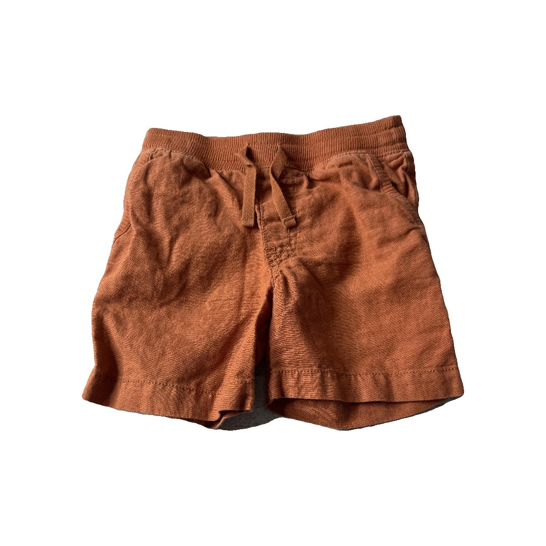 Tea Boys Rust Shorts Size: 3T Rust