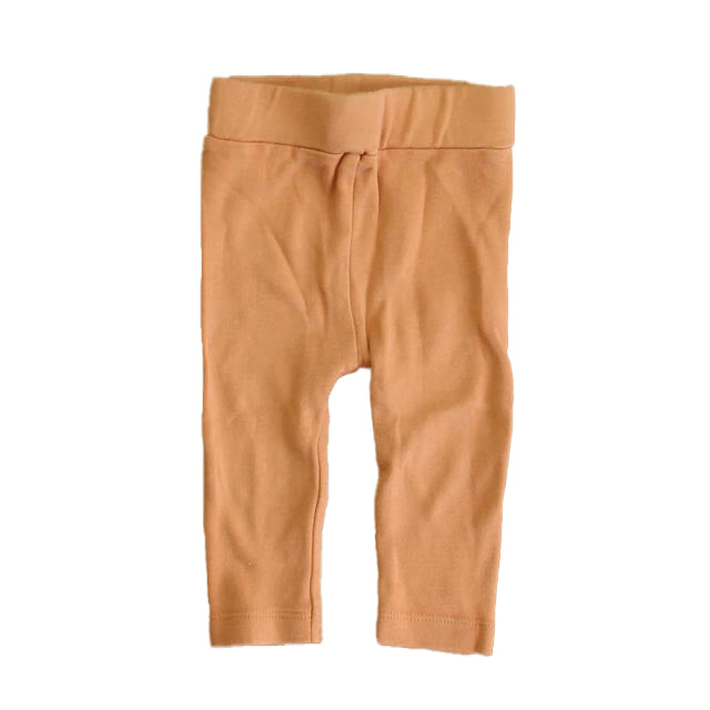 Kate Quinn Organics Unisex Rust Leggings Size: 3-6 Months