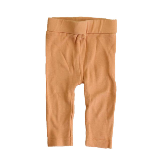 Kate Quinn Organics Unisex Rust Leggings Size: 3-6 Months