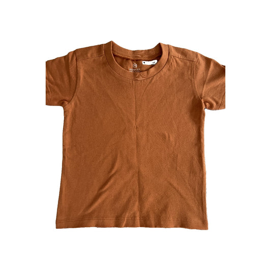 Honest co Boys Rust T-Shirt Size: 12 months Rust