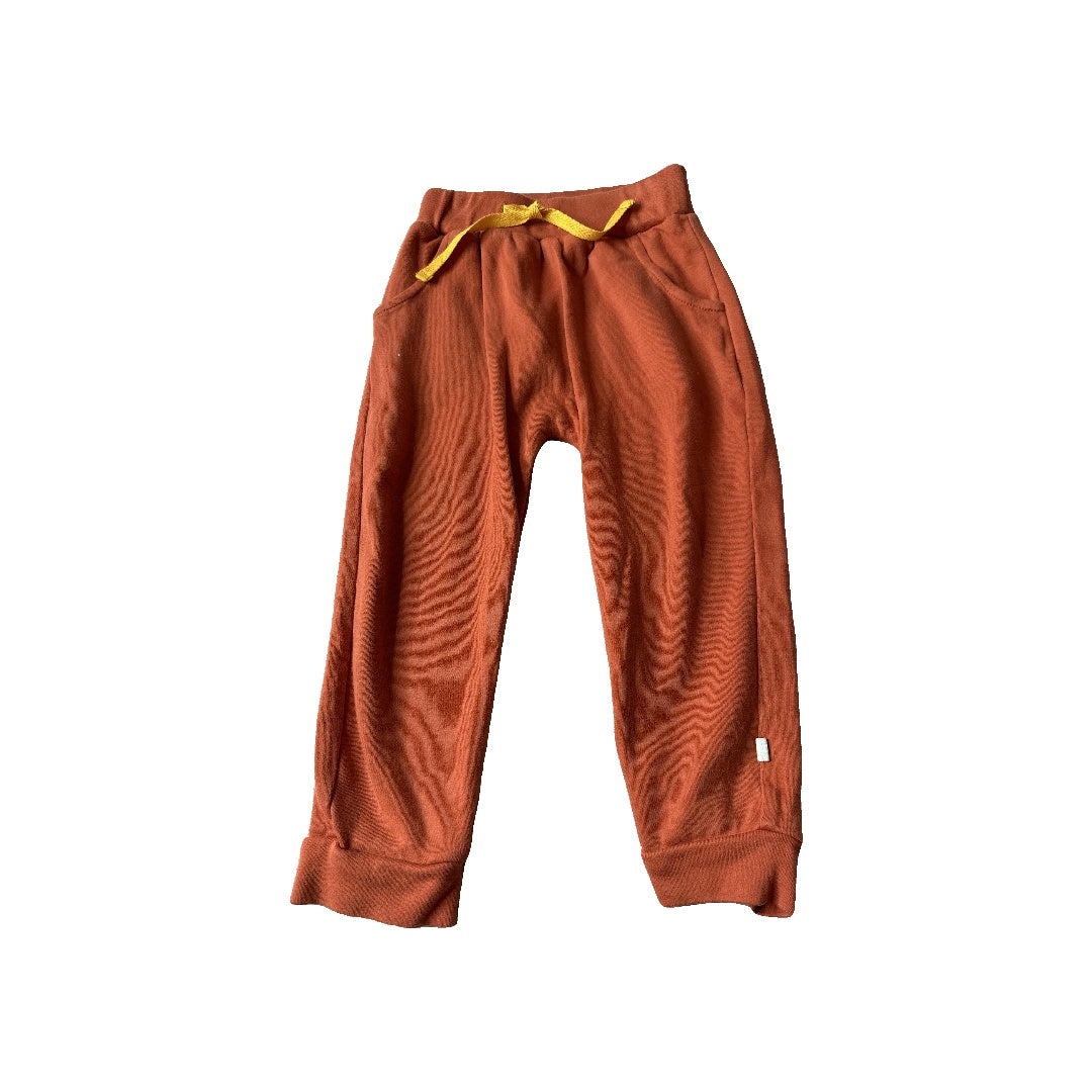 Finn + Emma Unisex Rust Pants Size: 2T Rust