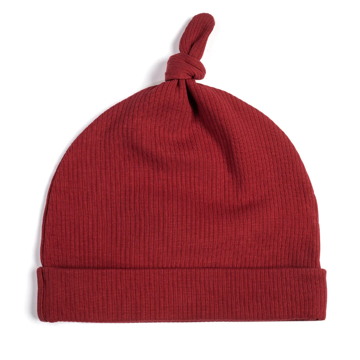 Mightly Unisex Rust Hat Size: 0-6 Months Rust