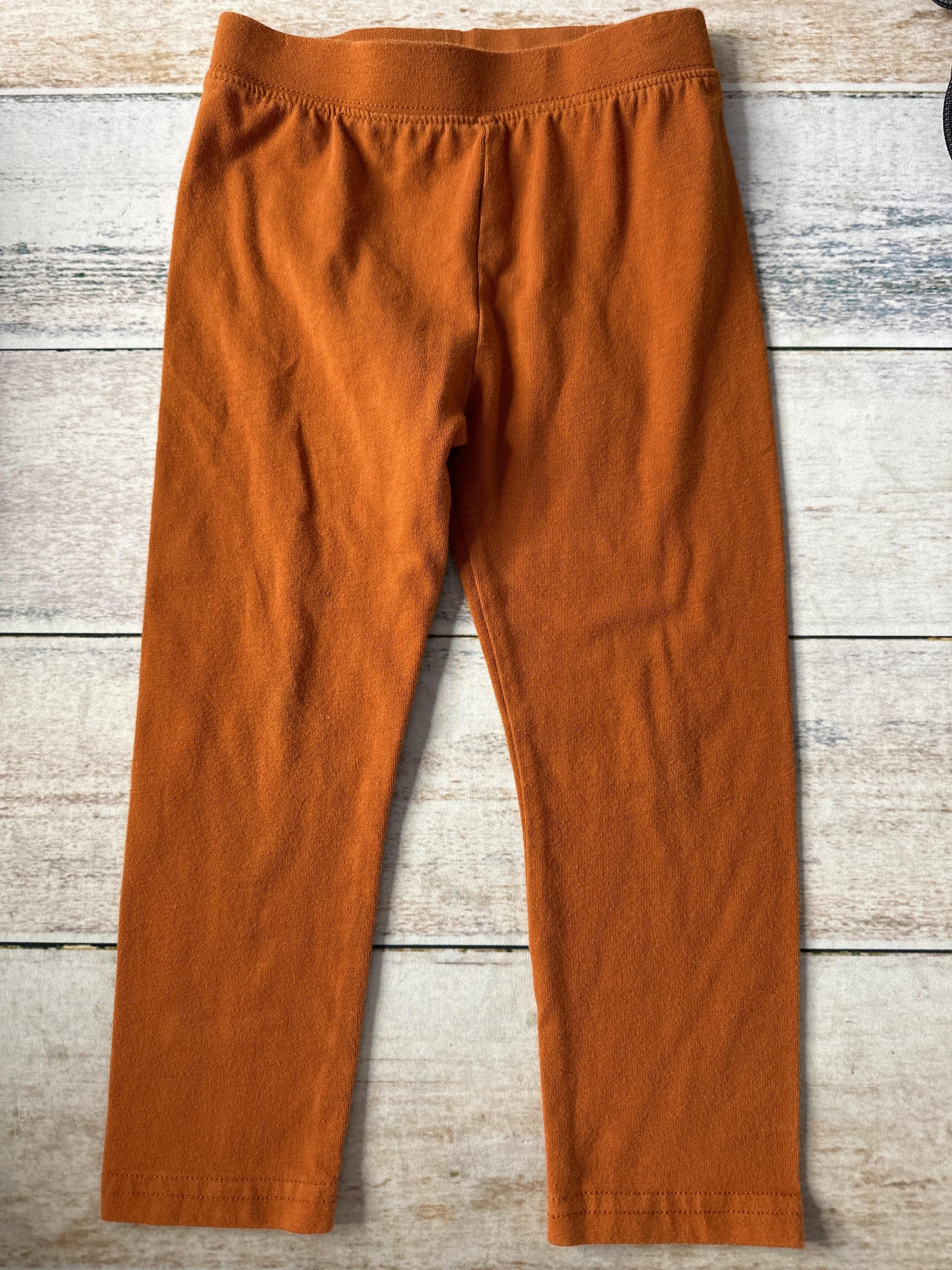 Leveret Unisex Rust Pants Size: 4T Rust