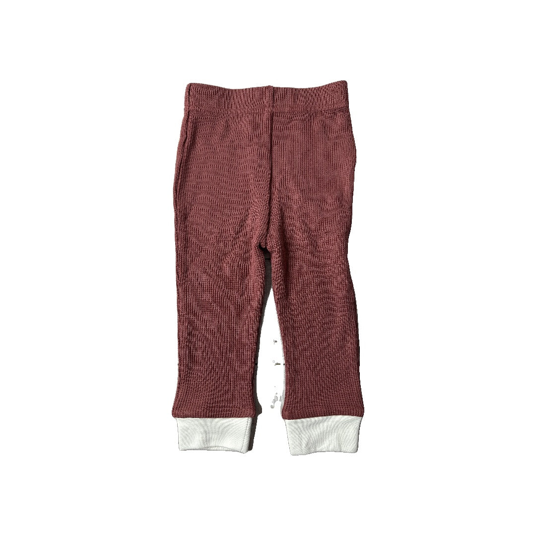 Goumi Unisex Rust Pants Size: 3-6 months Rust