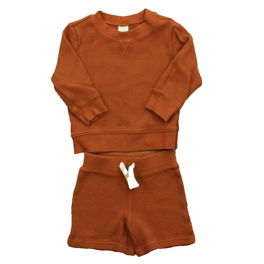 Carter''s Boys Rust Apparel Sets Size: 9 Months Rust