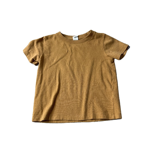 Colored Organics Boys Rust T-Shirt Size: 18-24 months Rust