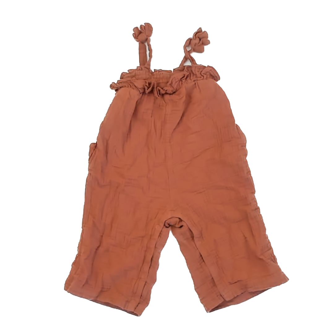 Cat & Jack Girls Rust Jumper Size: 18 Months Rust