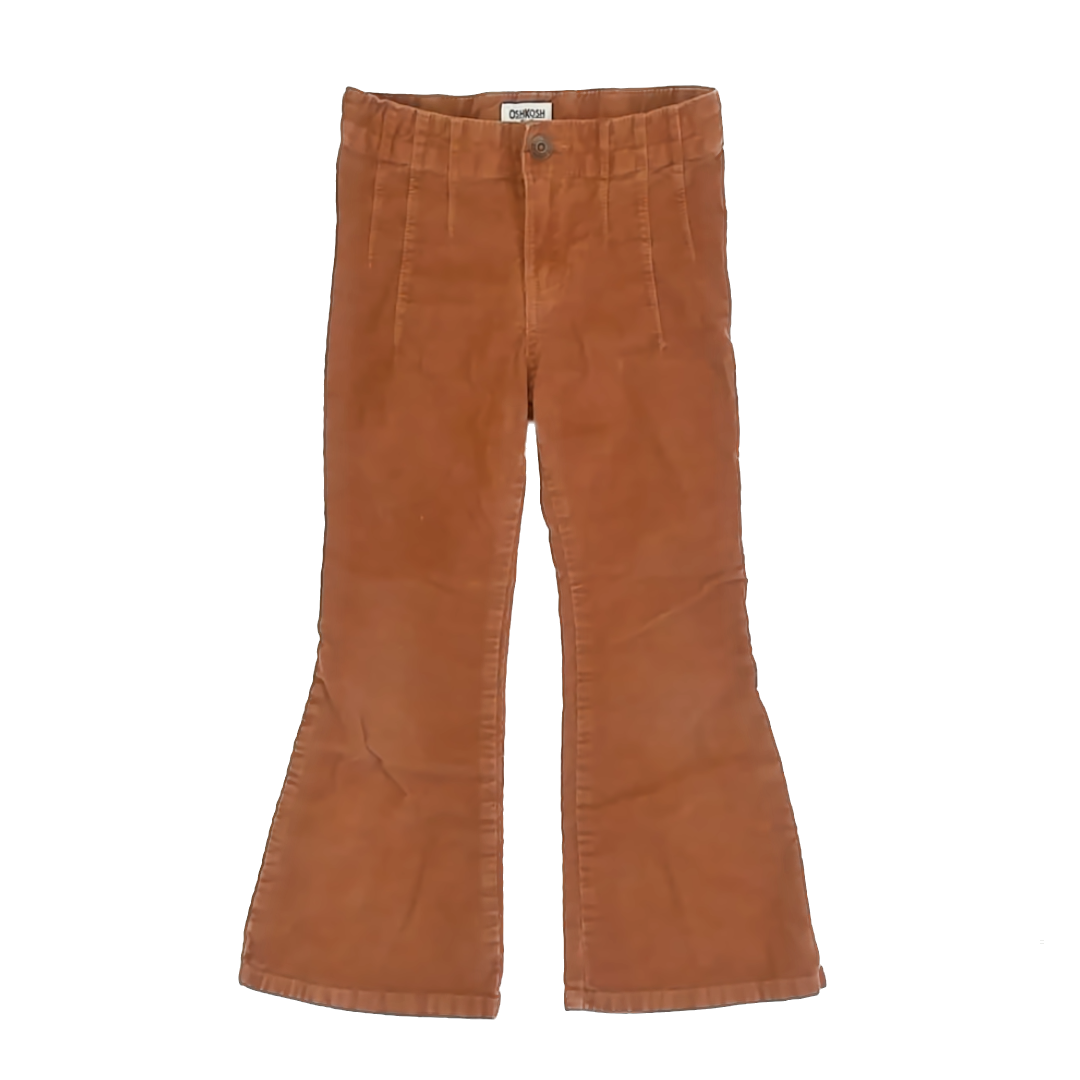 Osh Kosh Girls Rust Corduroy Pants Size: 6 Years Rust