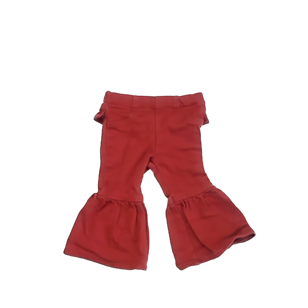 Wrangler Girls Rust Jeggings Size: 12 Months Rust
