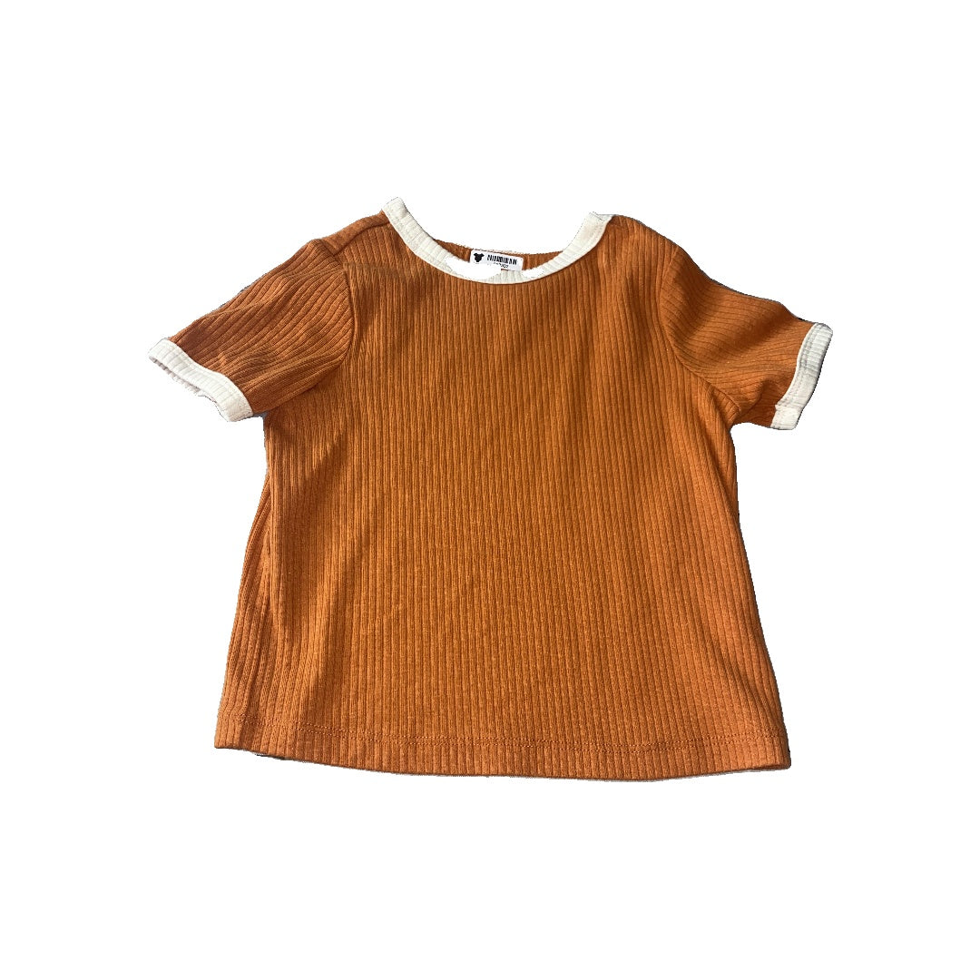 Cat & Jack Unisex Rust T-Shirt Size: 18 months Rust