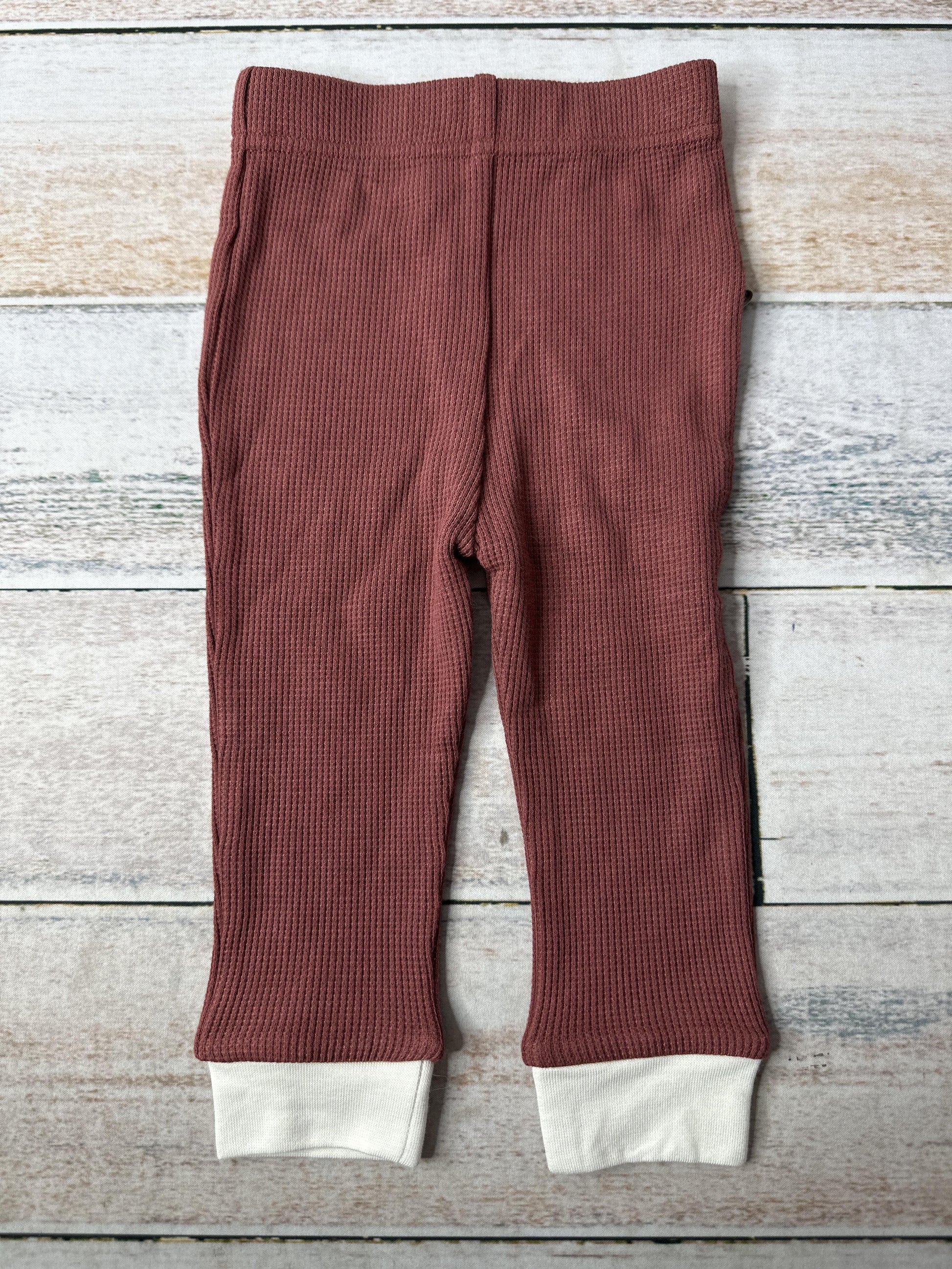 Goumi Unisex Rust Pants Size: 3-6 months Rust