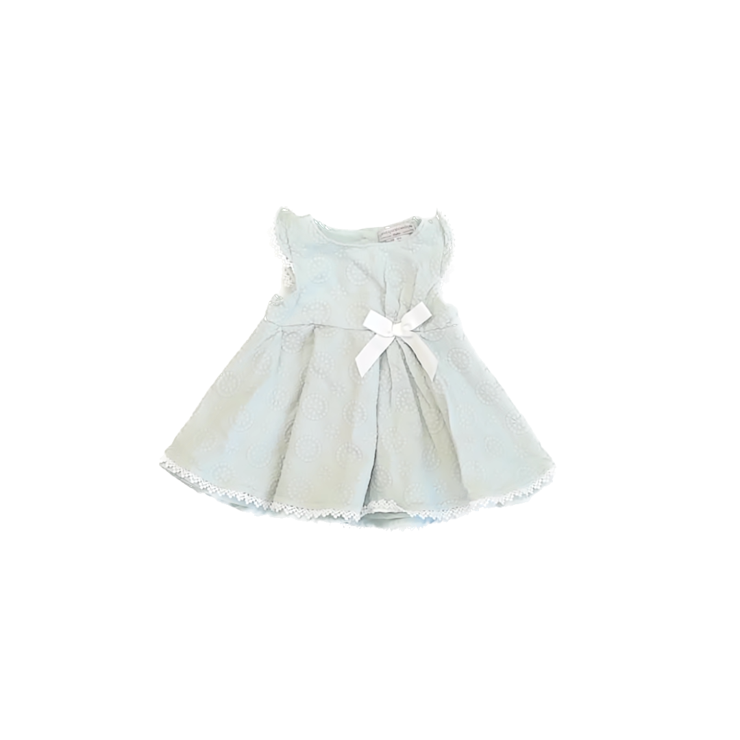 Catherine Malandrino Girls Sage Green Dress Size: 12 Months Sage Green