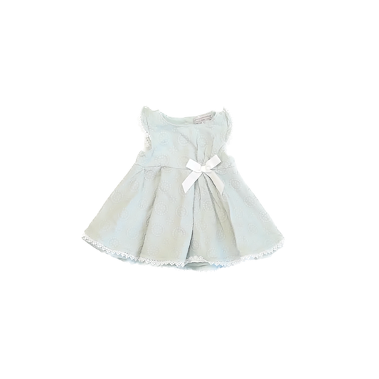 Catherine Malandrino Girls Sage Green Dress Size: 12 Months Sage Green