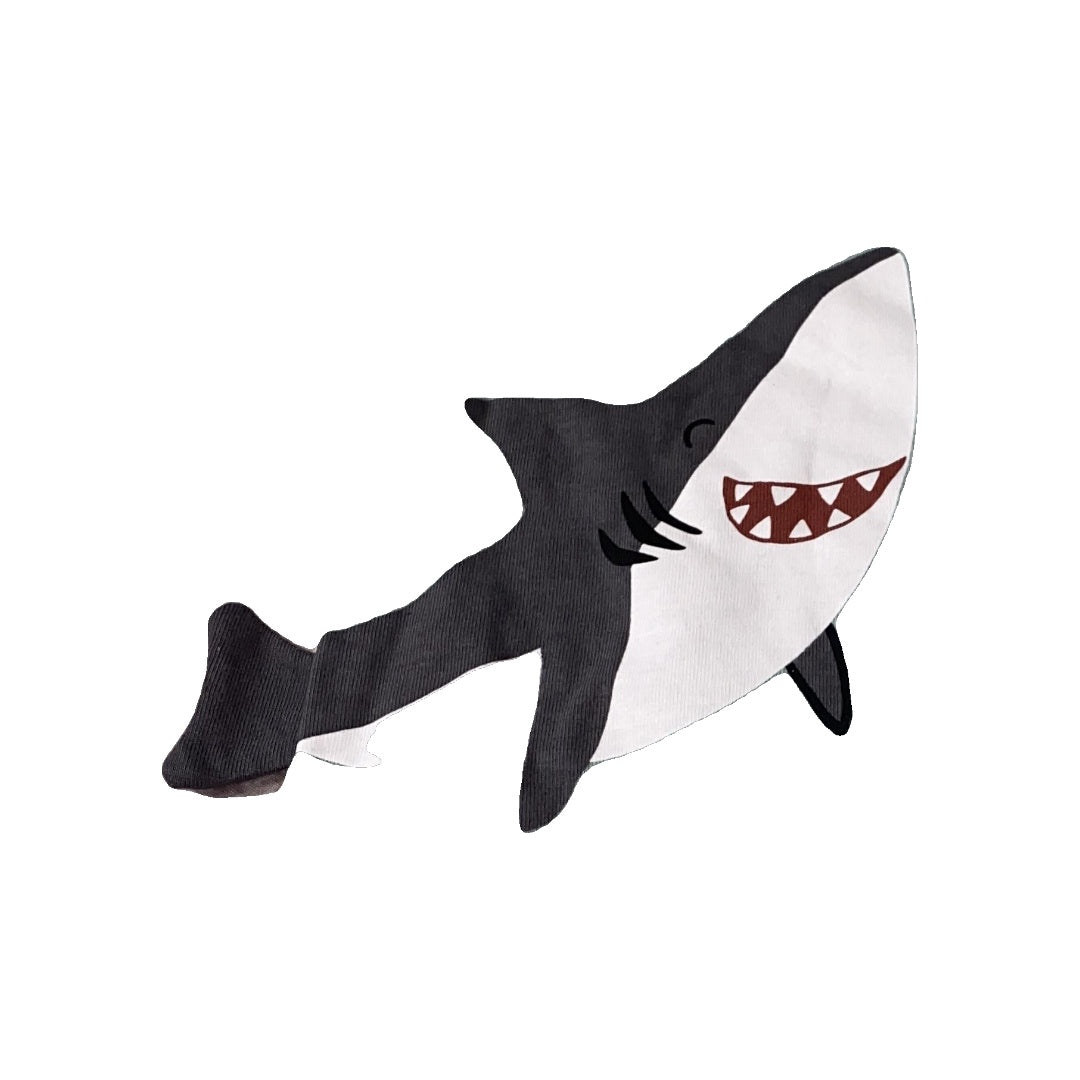 PL Baby Boys Sage | Sharks Romper Size: 12 months Sage | Sharks