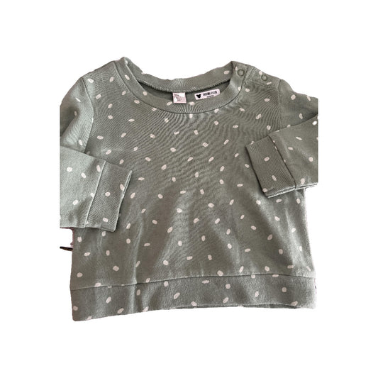 Nordstrom Unisex Sage Sweater Size: 9 months Sage