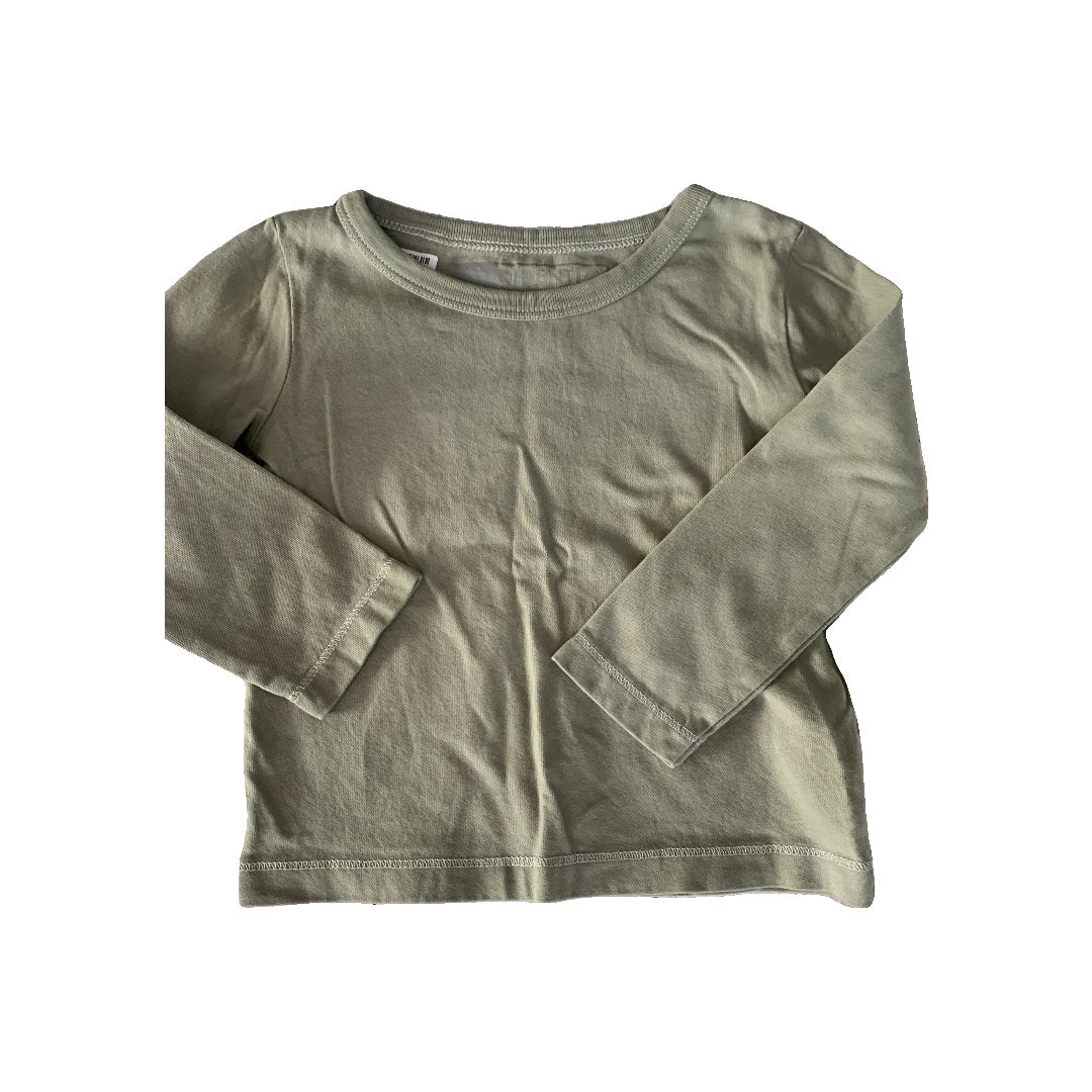 Kidential Girls Sage Long Sleeve T-Shirt Size: 2T Sage